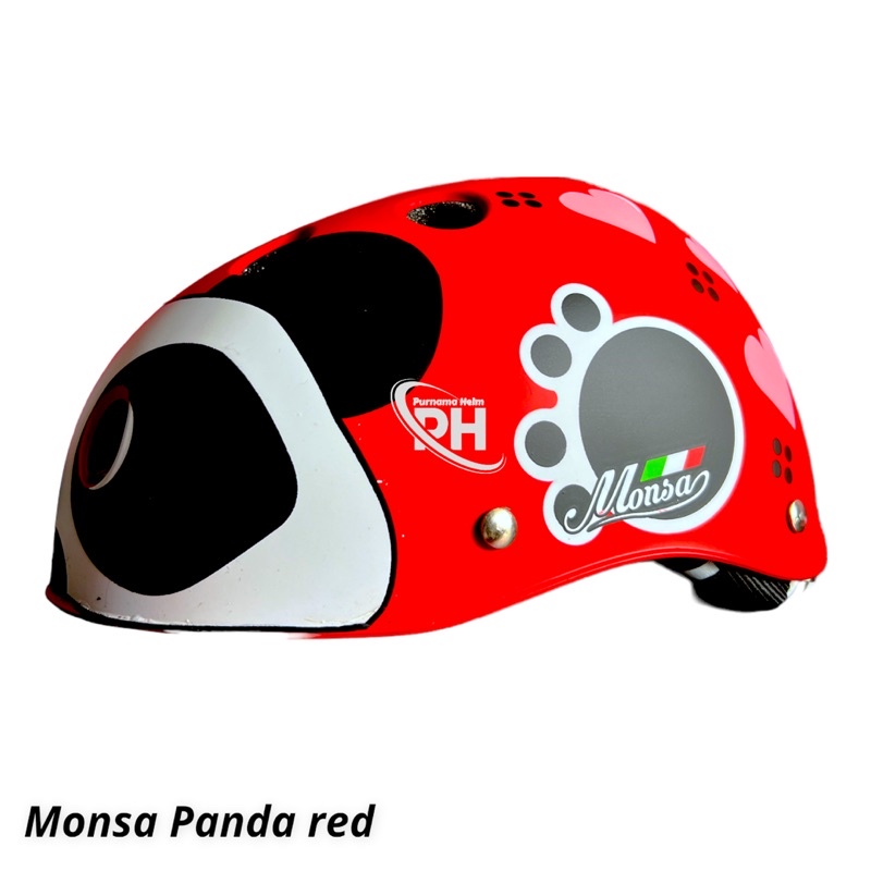 HELM SEPEDA GOWES MONSA POLOS, STOK SELALU READY