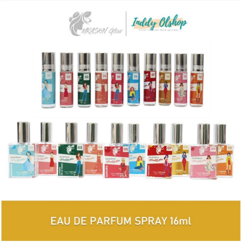 Parfum Roll Mraskin Glow Original / Parfum Spray Mraskin Glow Original / Parfum Mraskin Glow