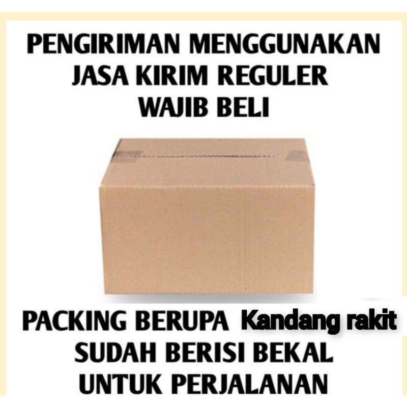 packing tambahan pengiriman reguler wajib