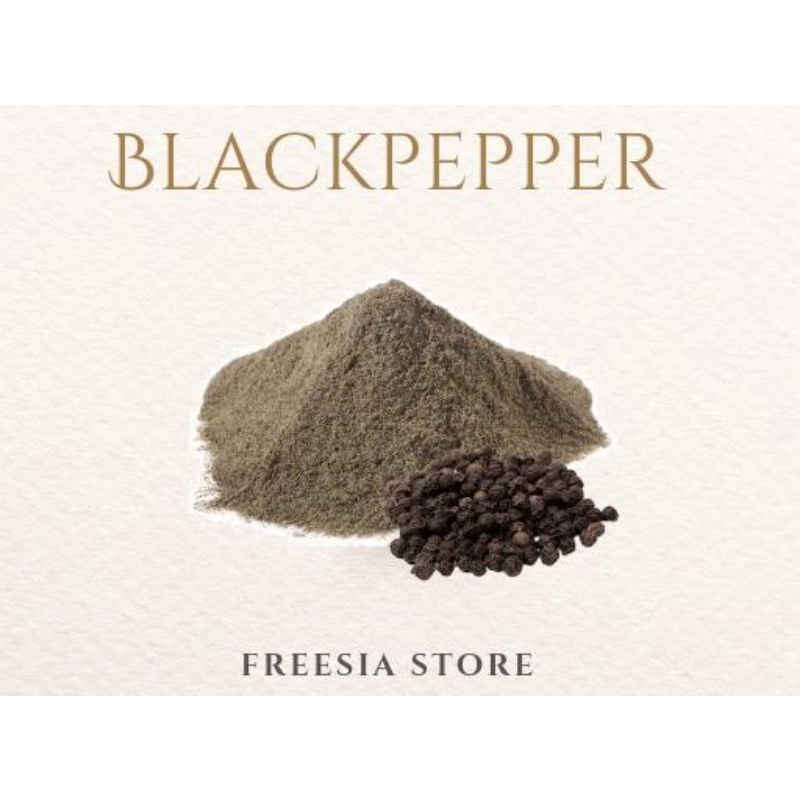 

Freesia Blackpepper Lada Hitam Bubuk Murni 100 gram