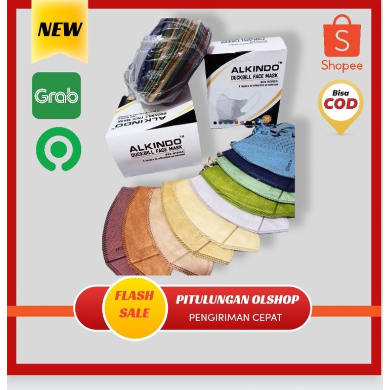 MASKER DUCKBILL ALKINDO FACE MASK MOUSON