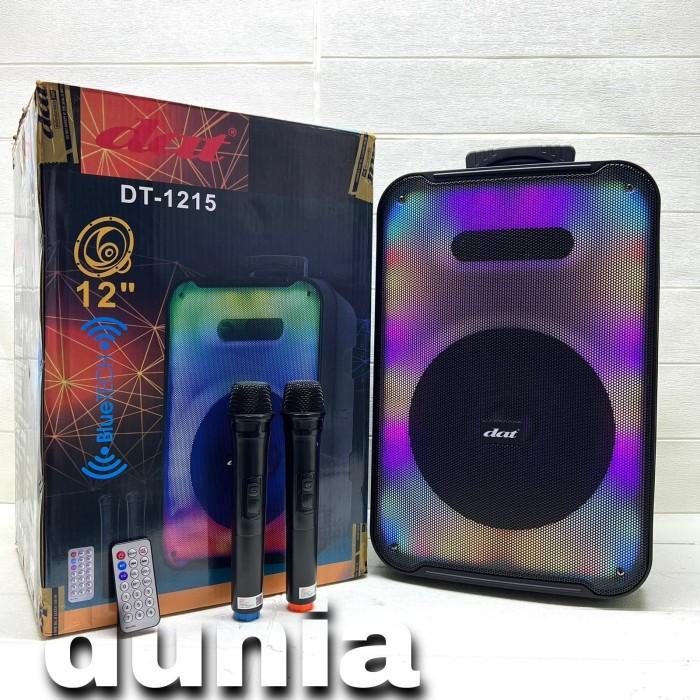 Speaker Portable Wireless Dat DT 1215 Original 12 inch Bluetooth SPE