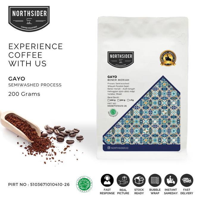 

=====] KOPI ARABIKA ACEH GAYO ARABICA SPECIALTY COFFEE SEMI WASHED NORTHSIDER