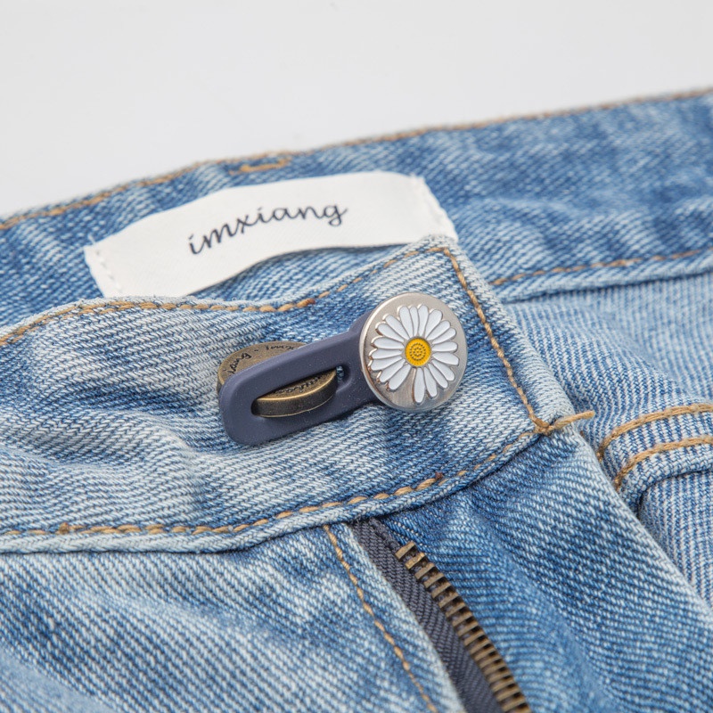 Kancing / Gesper Logam Dapat Ditarik Untuk Celana Jeans