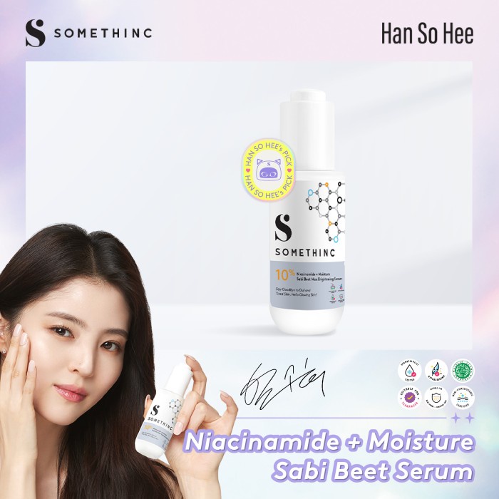 SOMETHINC 10% Niacinamide + Moisture Sabi Beet Brightening Serum 40ml Original BPOM