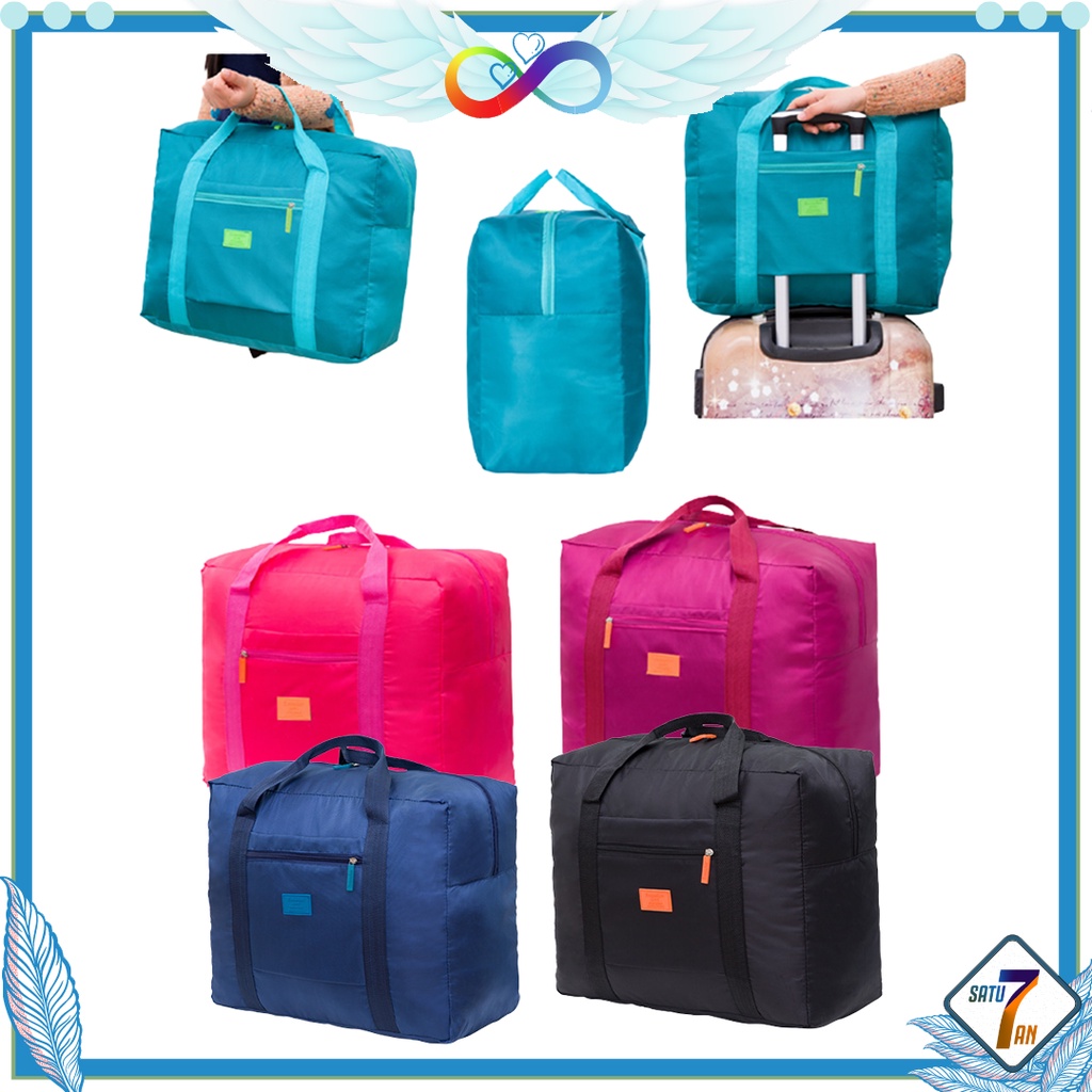 Satu7an TT-02-WB Foldable Travel Bag Hand Tas Travel Lipat Koper Bagasi Organizer Luggage Storage