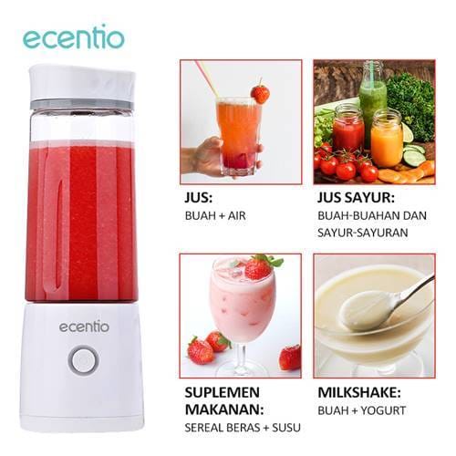 Okocha BLEND01 Blender Portable, Blender Buah, Blender Mini - Juicer, Juicer Portable, Juicer Mini -