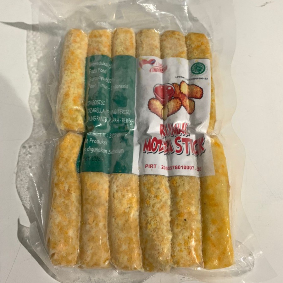 Mozza Stick / Stick Mozzarella by Rumah Moza Stick (isi 12bj) 320 Gram