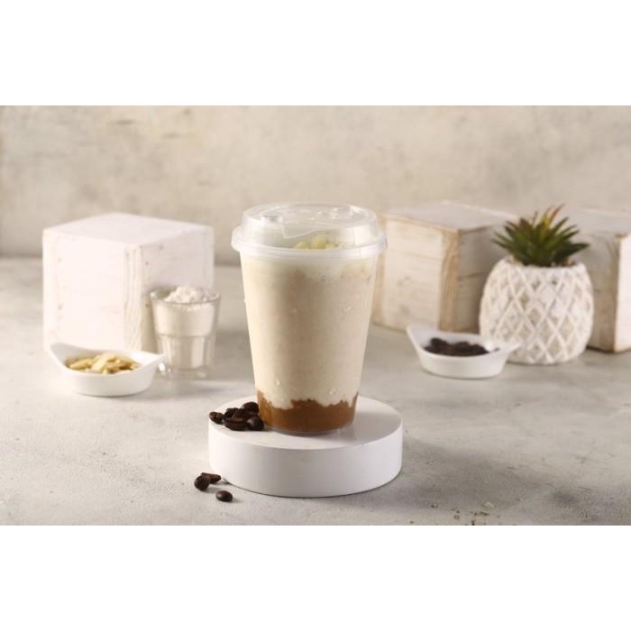 [ 500 pcs ] CUP INJECTION 400ML - GELAS PLASTIK BOBA 14OZ - WINGOH