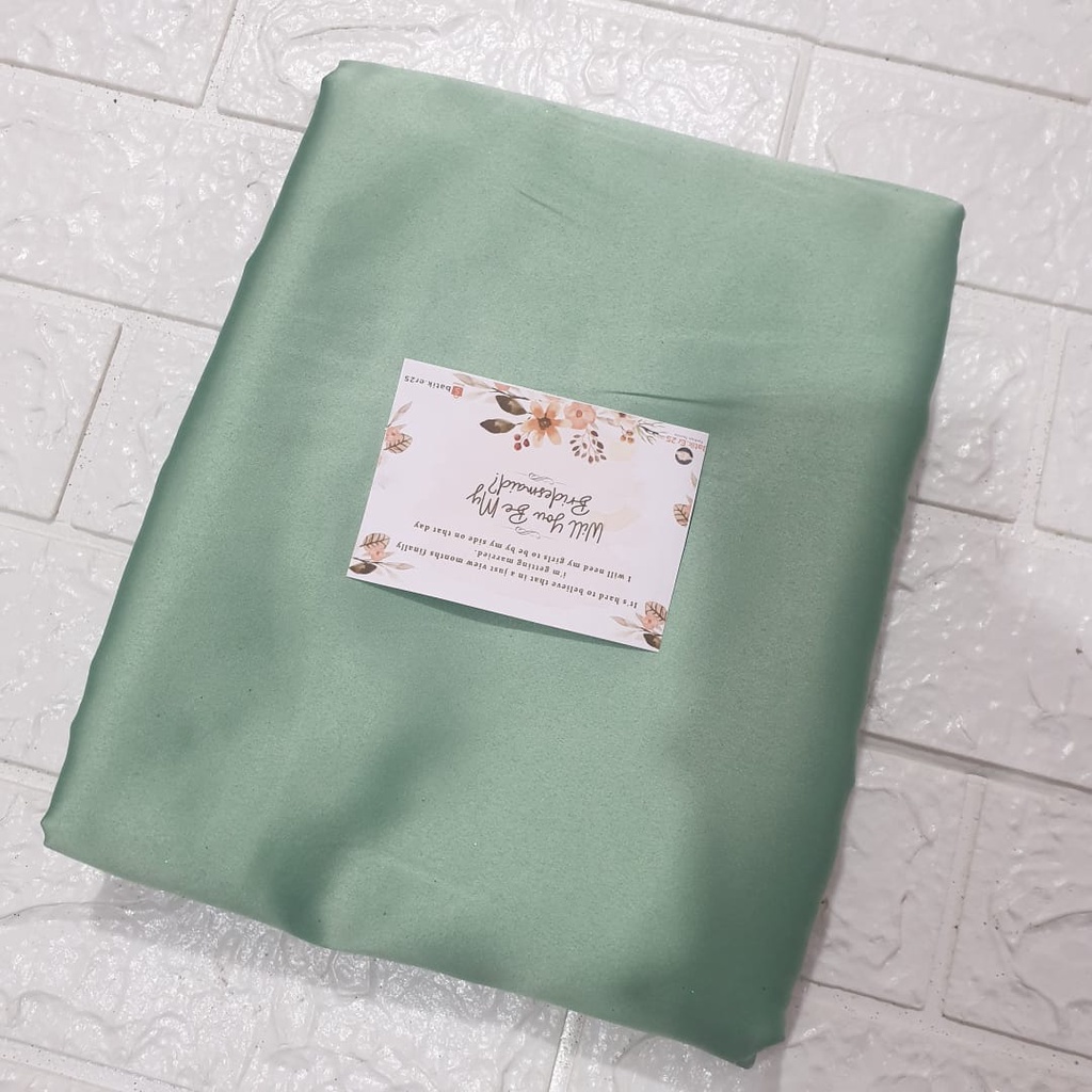 Paket Bridesmaid Kain Satin