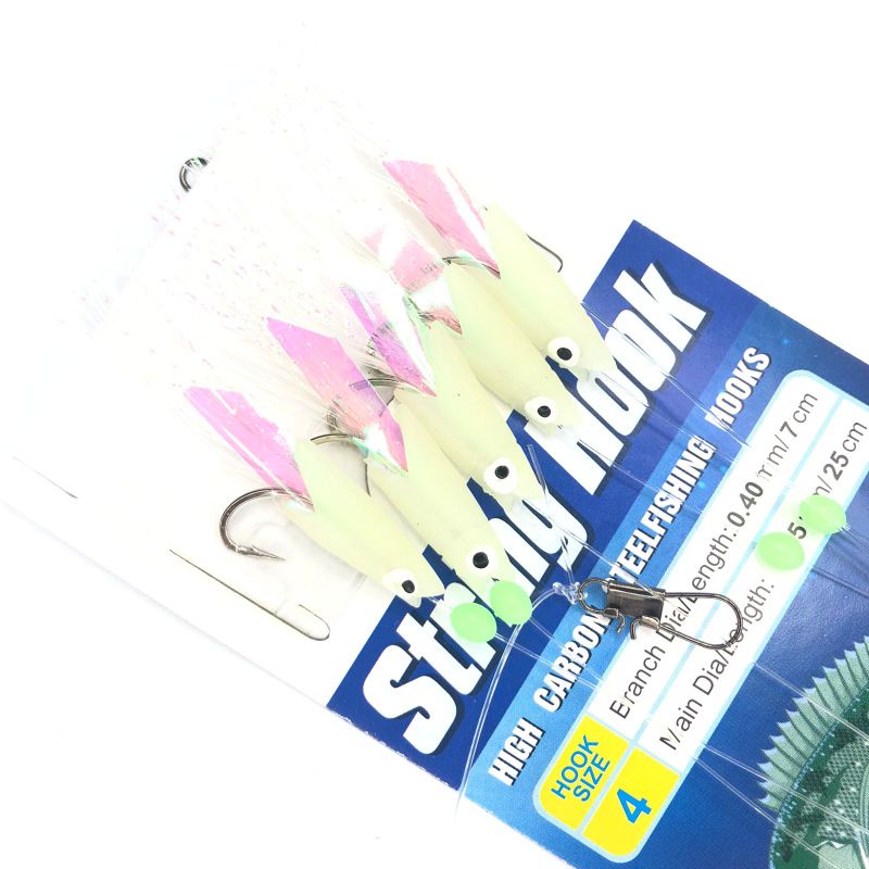 Hook Carbon Umpan Kail Sabiki Hook Steelfishing