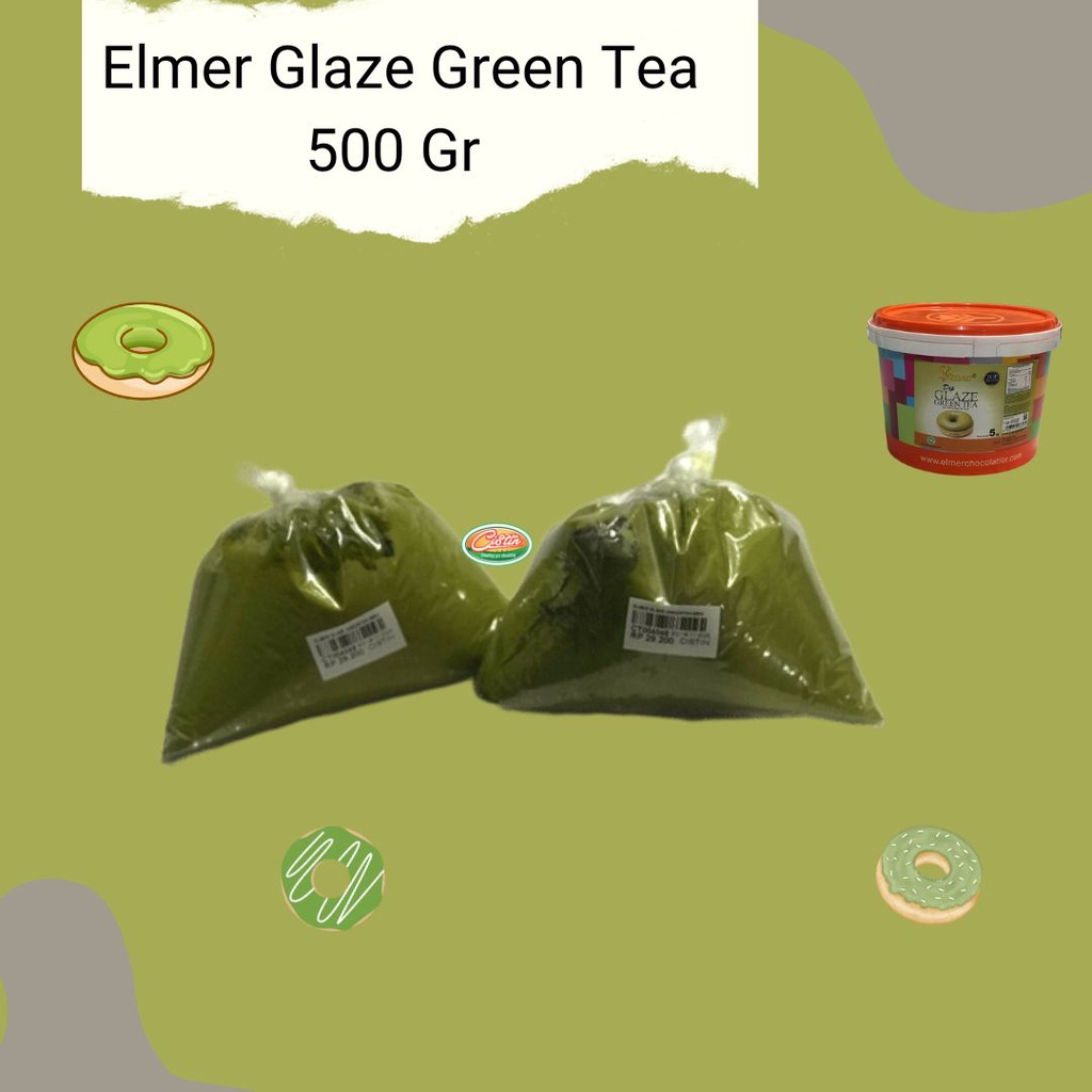 

ELMER GLAZE GREEN TEA REPACK 500G