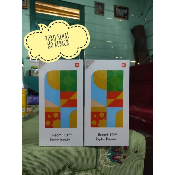 Redmi 10 6/128 gb Garansi Resmi