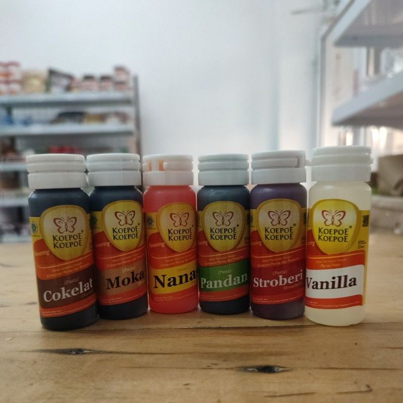 

Pasta Makanan Koepoe Koepoe 25 ml Bahan Tambahan Pangan