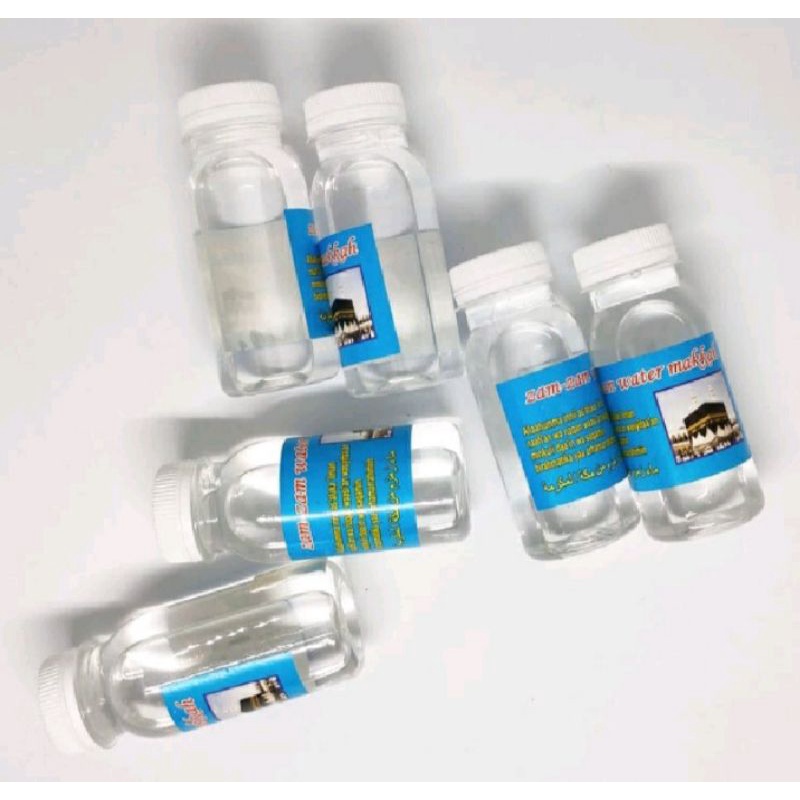 Air Zam Zam Ukuran 80ml Cocok Untuk Oleh-Oleh Haji&amp;Umroh