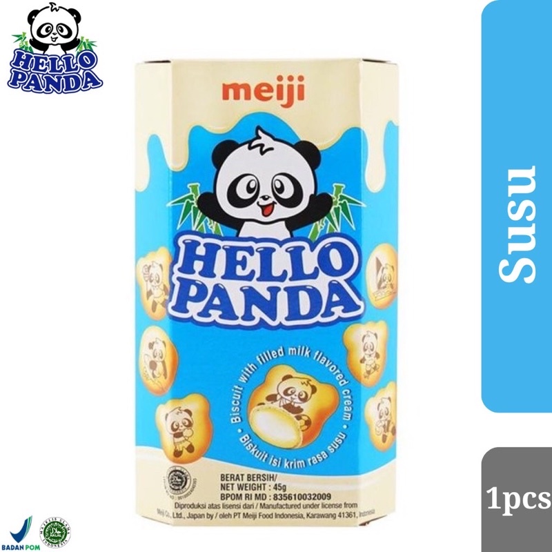 Meiji Hello Panda Biscuits 45gr