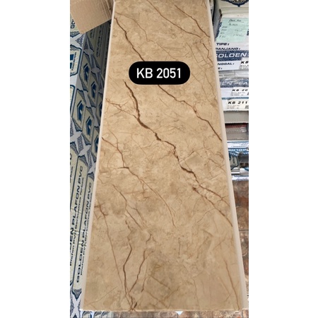 Plafon Pvc Motif Marmer Kb 2051