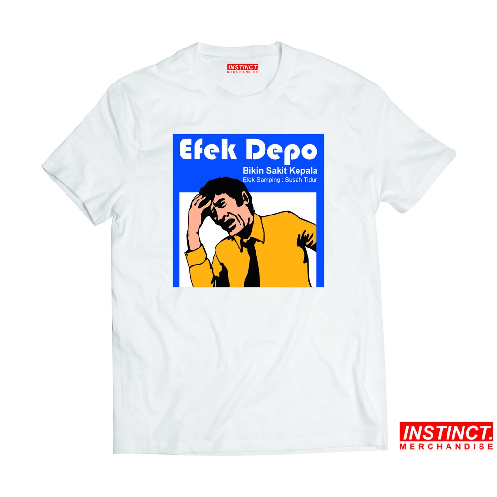T-SHIRT EFEK DEPO, KAOS EFEK DEPO, KAOS DISTRO EFEK DEPO