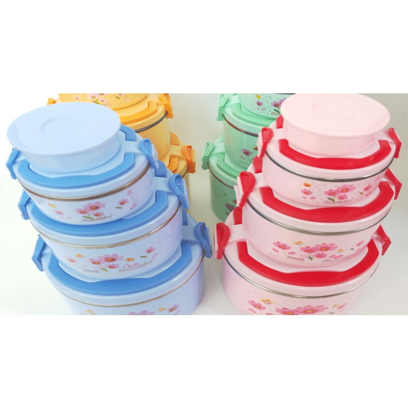 Food Flask Tempat Makan Set 4