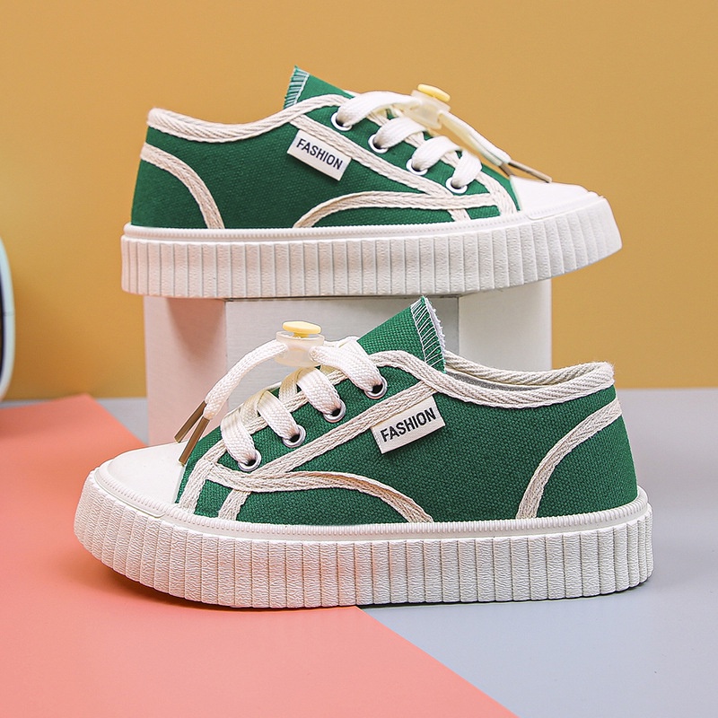 JAKARTAWHOLESALE [COD] 30223 SEPATU SEKOLAH SNEAKERS ANAK PEREMPUAN / LAKI-LAKI FASHION IMPORT MODEL TERBARU NYAMAN DIPAKAI ANTI SLIP