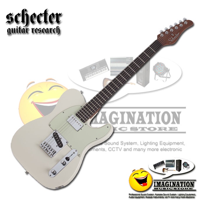Schecter Nick Johnston Signature PT Electric Guitar - Atomic Snow