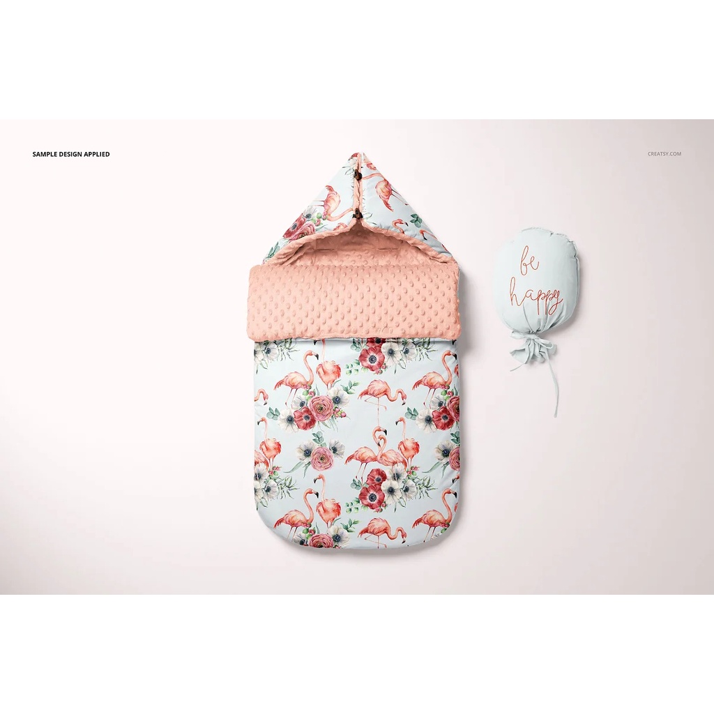 Baby Sleeping Bag Mockup Set