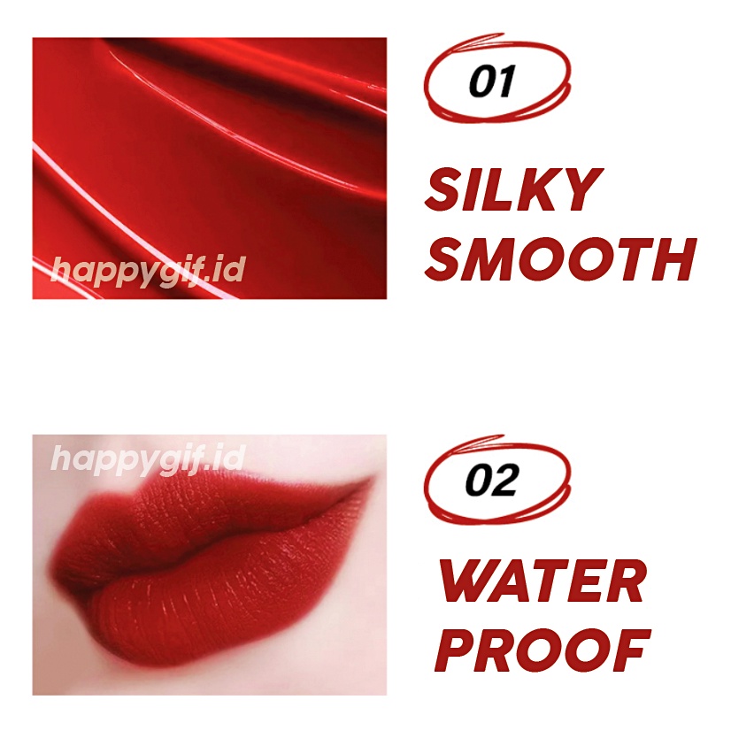 SVMY Lip Glaze Matte Halus Ringan Lipstick Lipstik LA185 1063