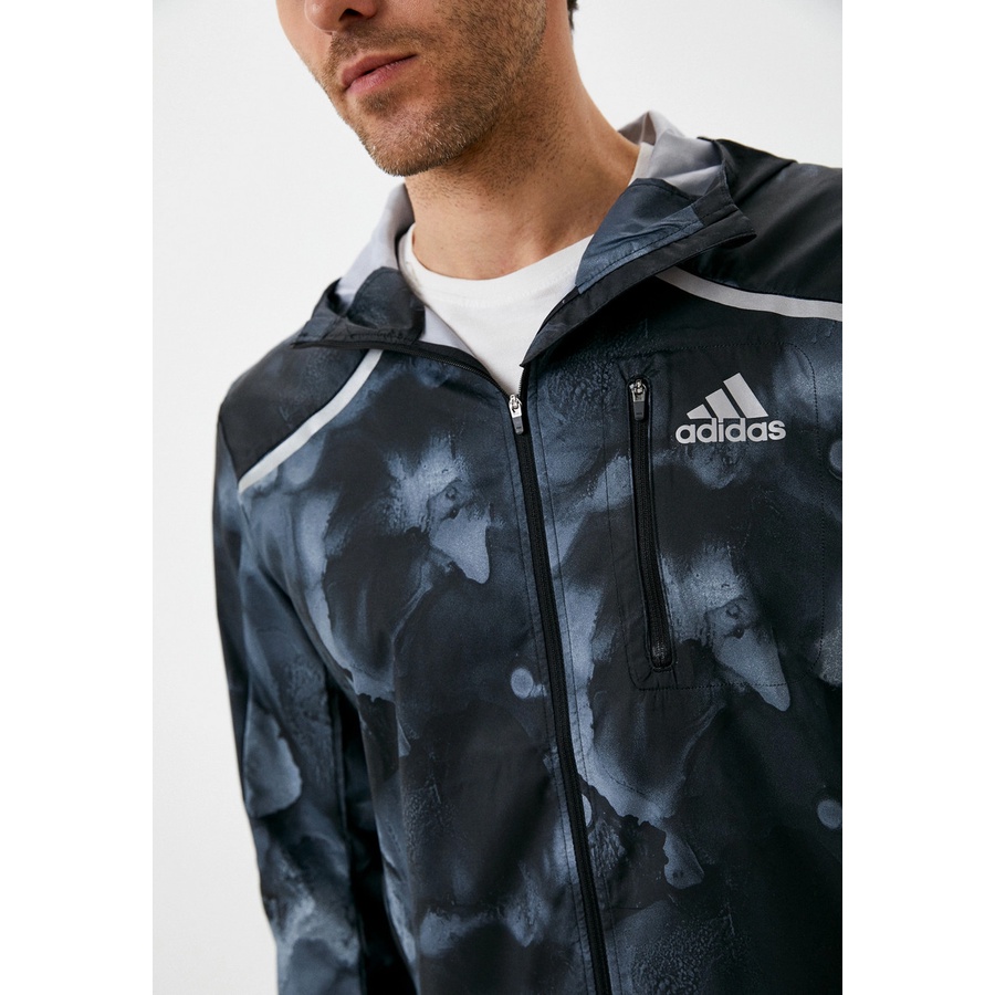 Adidas Marathon Fast Graphic Jacket Waterproof HE4562 Original