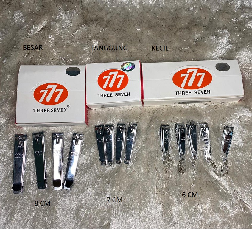 ALAT PEMOTONG KUKU SIZE KECIL / TANGGUNG THREE SEVEN