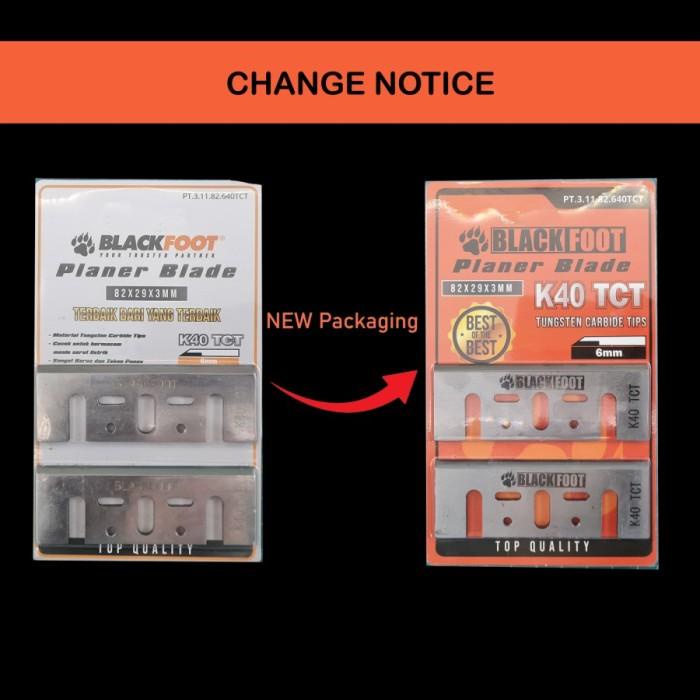Planer blade K40 Blackfoot mata pisau serut K40 High quality TCT grade