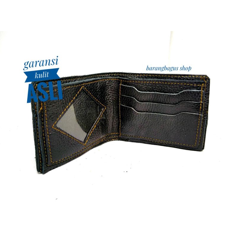 dompet full kulit asli pria cowok laki murah simpel simple keren