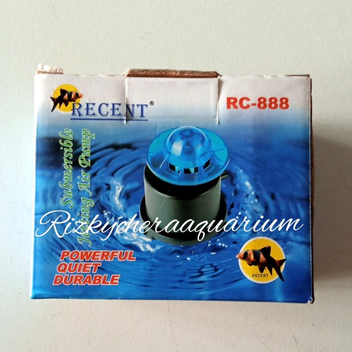 Mesin Pompa Gelembung Udara Aquarium Jetting Air Pump Recent Rc-888