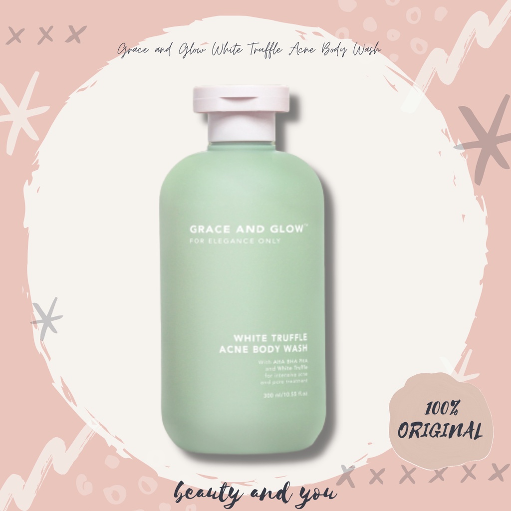 Grace and Glow White Truffle Acne Body Wash