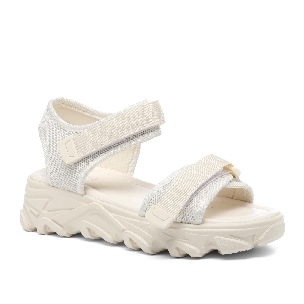 PVN Bomi Sandal Tali Wanita Black Cream 331