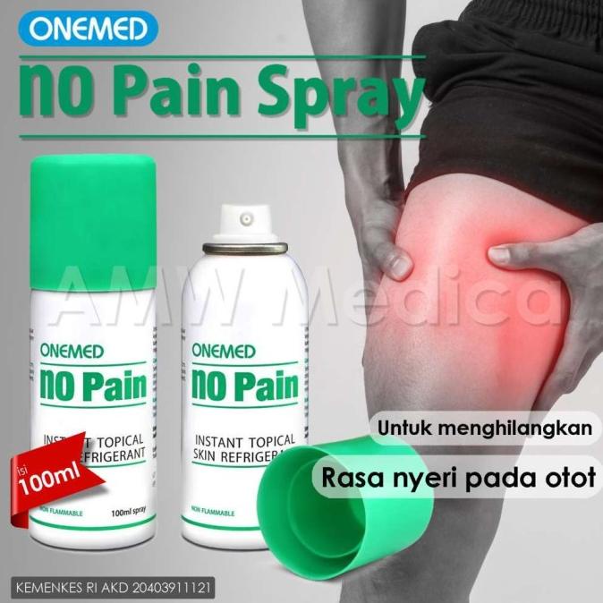 DISKON TERBATAS ONEMED No Pain Spray 100ml Bius Semprot | Nopain Sprai 100 ml TERLARIS