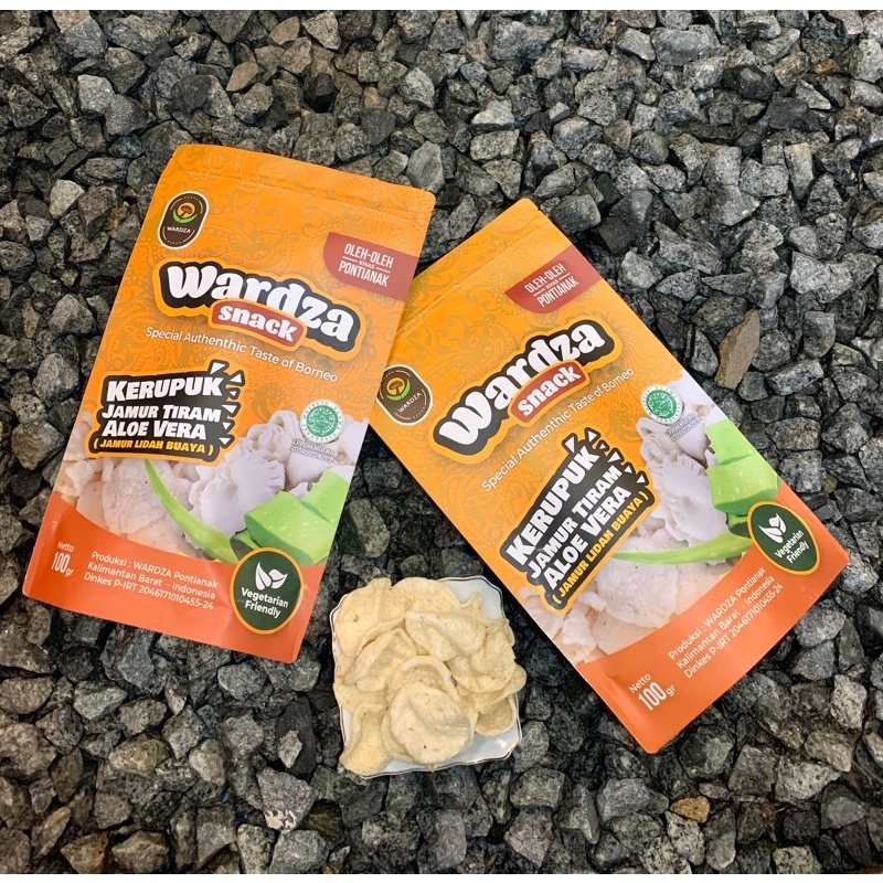 

Kerupuk Jamir Tiram Aloevera