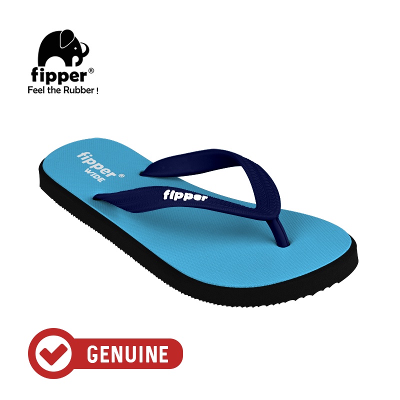 Fipper Wide Blue Sky Black Navy