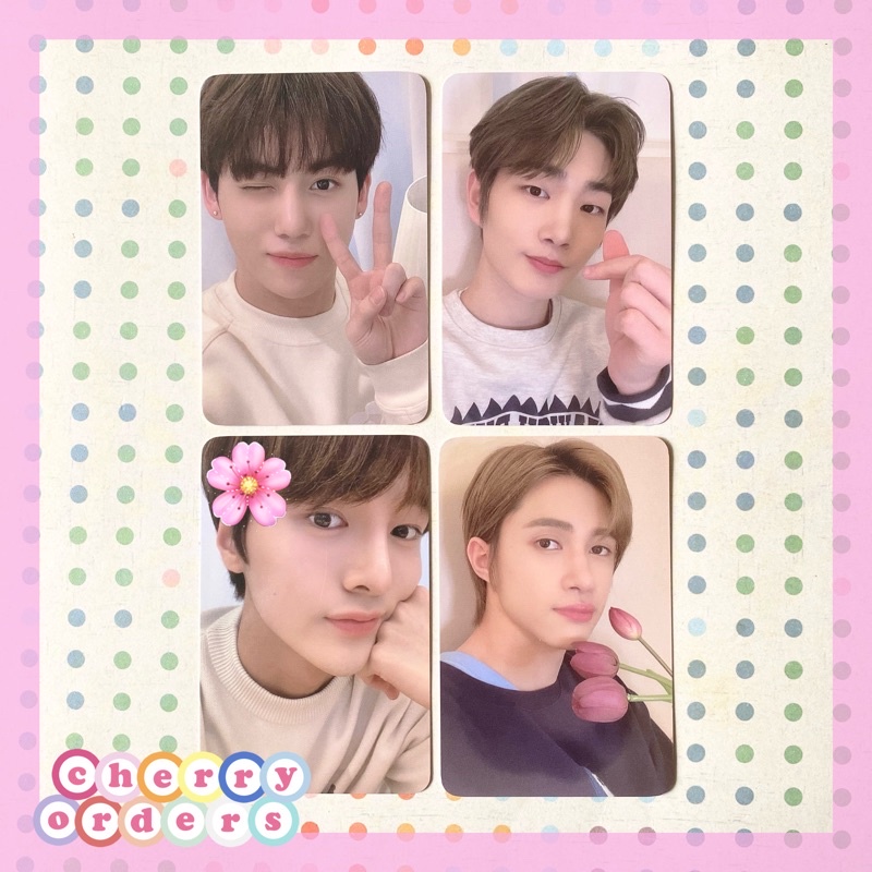 DRIPPIN Photocard Benefit EVERLINE 3.0 R3 : A BETTER TOMORROW Yunseong Changuk Junho Alex