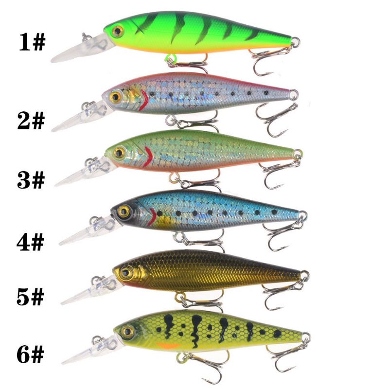 Minnow Floating GACOR 10gr / 10cm Umpan Casting Mangrove Jack Minow Muara