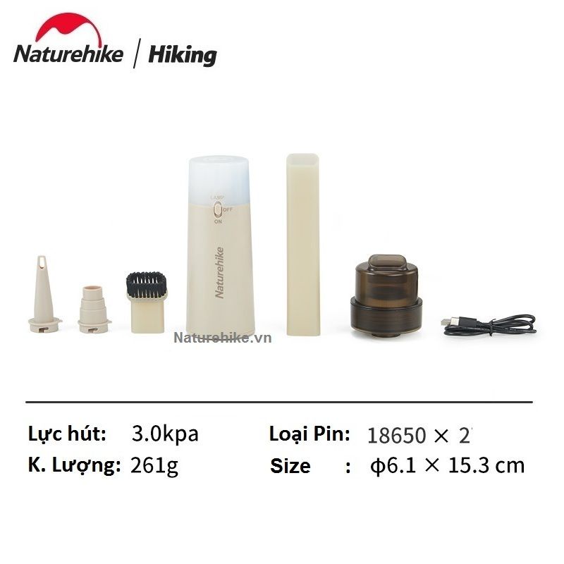 POMPA MATRAS MULTIFUNGSI NATUREHIKE CNH22DQ003
