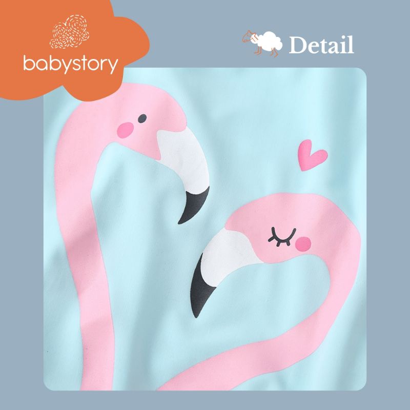 Baju berenang anak perempuan bayi perempuan Flamingo swimming suit