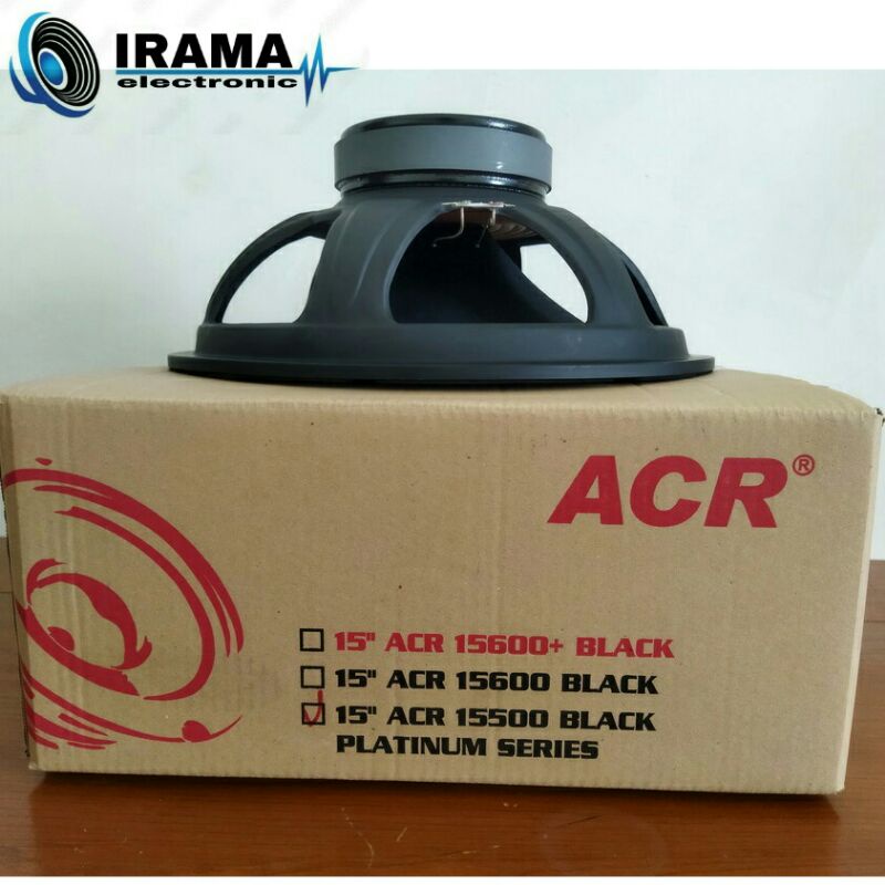 Speaker ACR 15 inch 15500 BLACK PLATINUM SERIES
