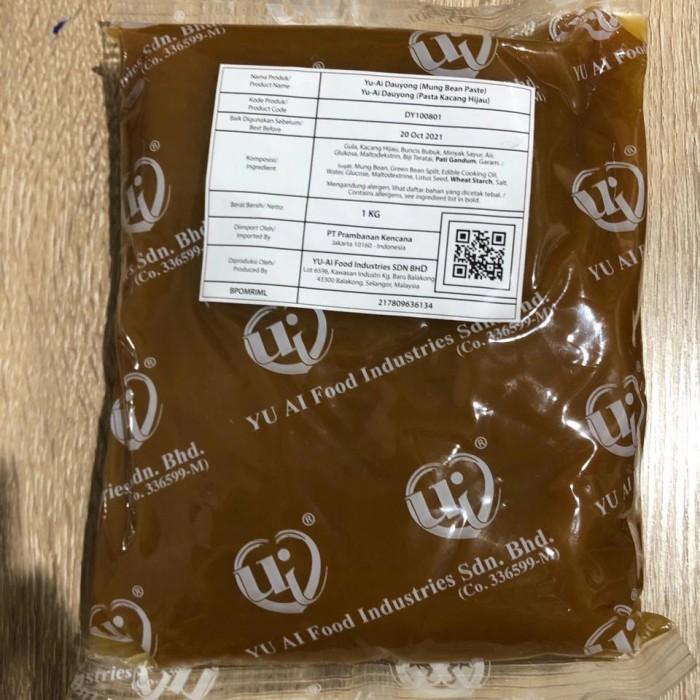 

Selai Yu Ai Pasta Kacang Hijau Dauyong Mung Bean Paste 1Kg -Filling Mooncake