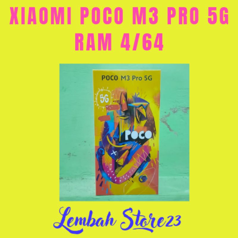 Xiaomi Poco M3 pro 5G 4/64 new garansi resmi
