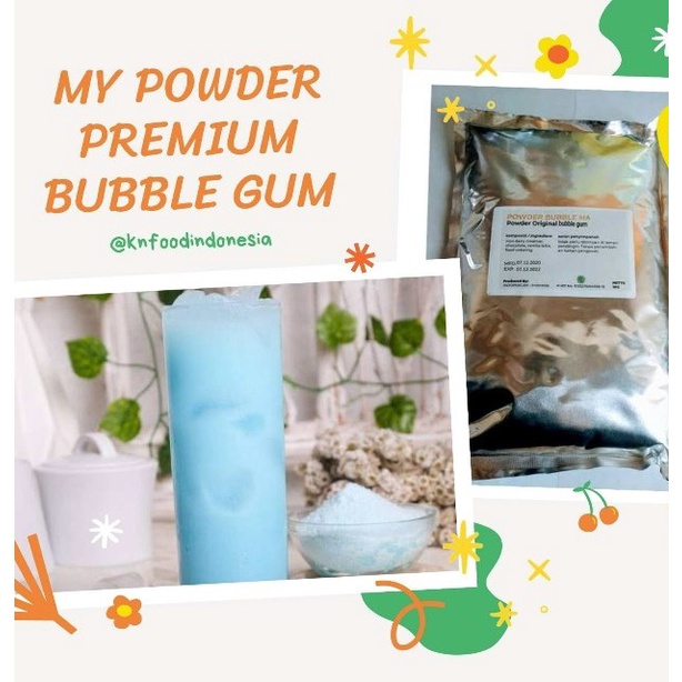 

Powder Bubble Premium - Premium Powder Bubble Gum- 1 kg - Bubble Gum
