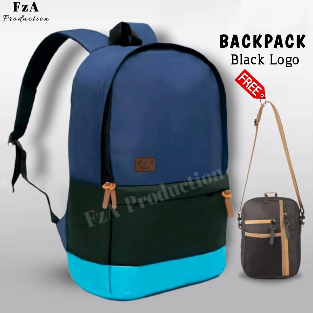 FzA Official - Tas Ransel Gendong Laptop Distro Sekolah Kuliah Pria Wanita Backpack Original Tas Punggung Laptop -  BLGSL