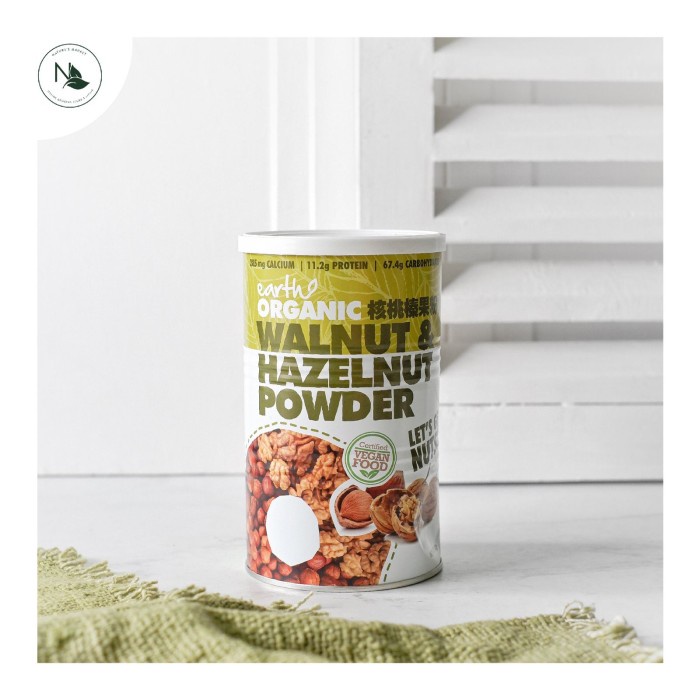 

Earth Living Organic Walnut And Hazelnut Powder 500gr