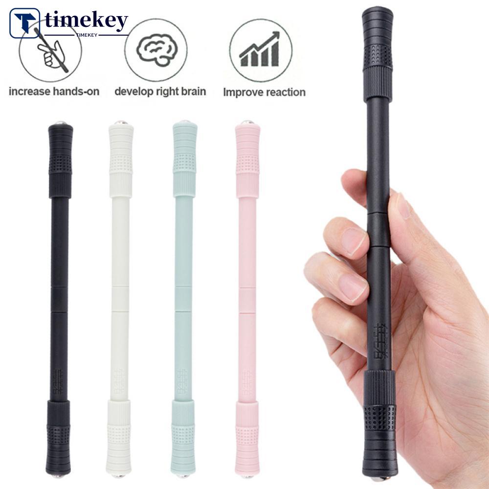 Timekey 1pc Pulpen Gaming Putar Warna Morandi Untuk Pelajar H6O6