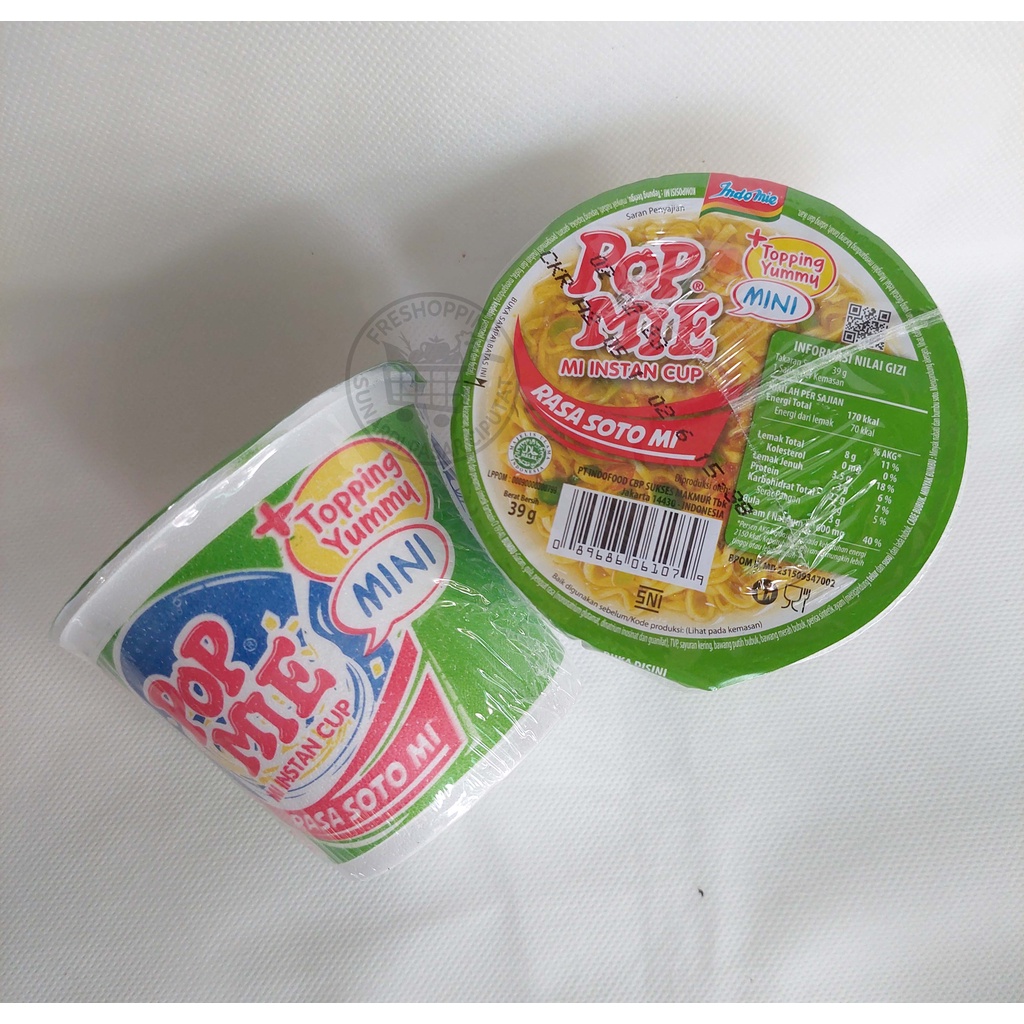 Pop mie mini 40 gram