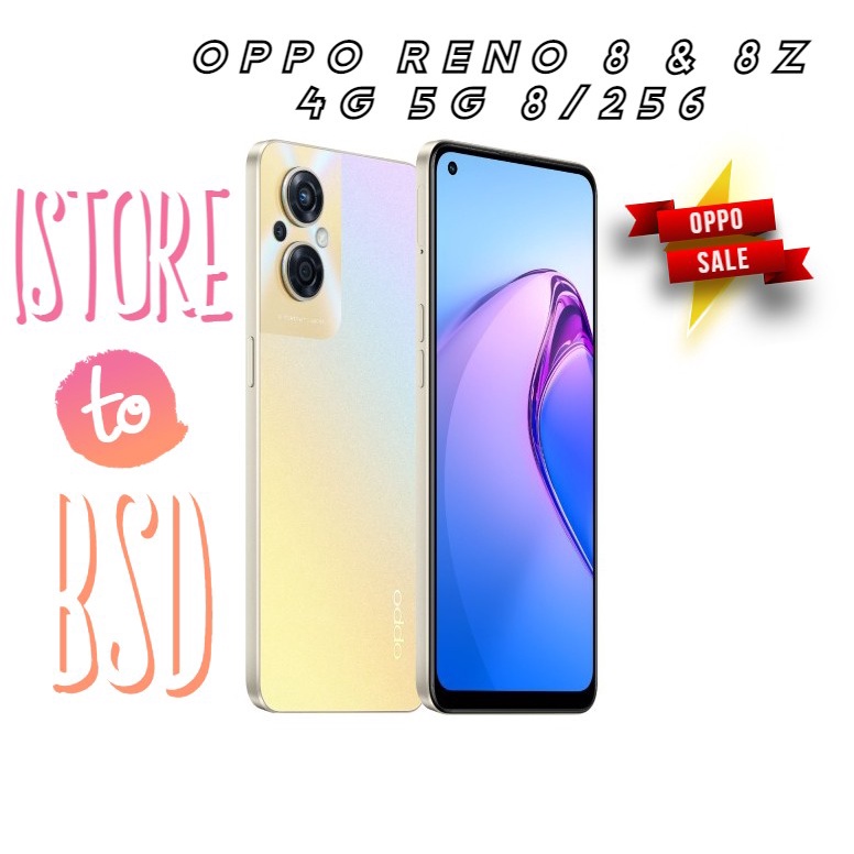 Oppo Reno8 4G Reno 8z Reno 8T 8/256GB